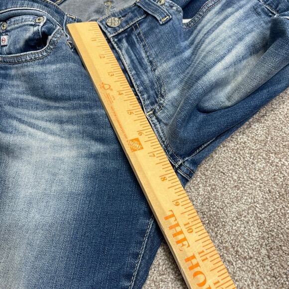 Ag Adriano goldschmied womens the legging super skinny jeans sz 26R low rise - Picture 7 of 12
